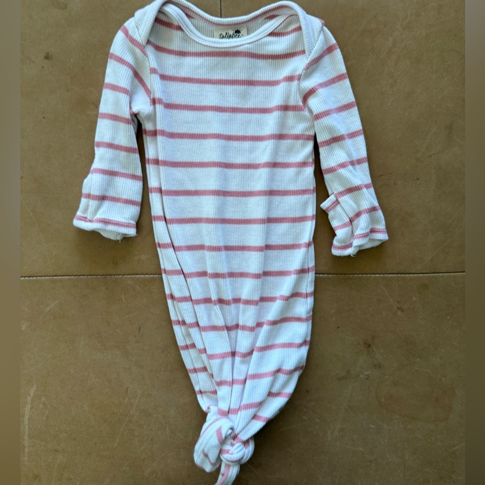Tullabee Bamboo Gown 0-3M